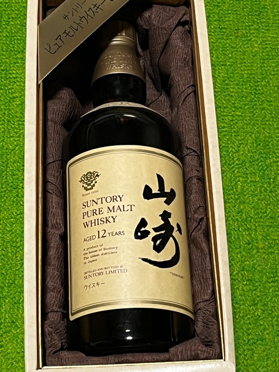 山崎12年（お酒）の商品画像 - 査定依頼日：2025年10月31日 - 最高査定価格：24,000円