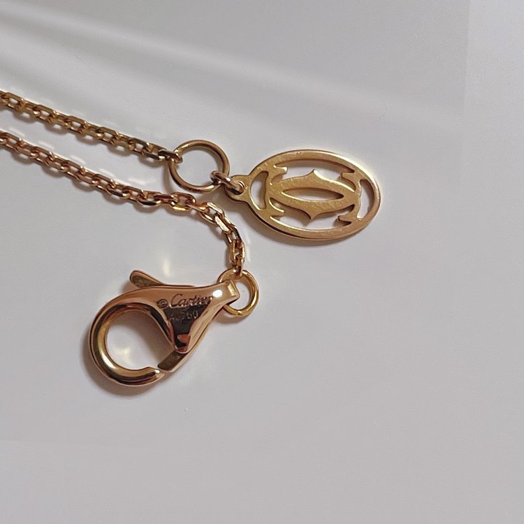 カルティエ ダムール ネックレス、XS  ピンクゴールド、ダイヤモンド（宝石）の商品画像 - 査定依頼日：2023年7月6日 - 最高査定価格：190,000円