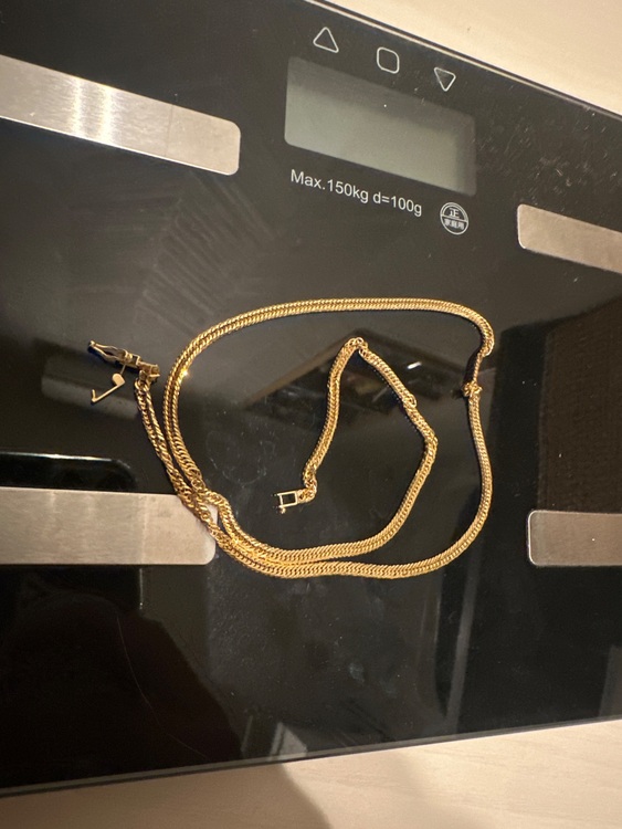 k18 12面トリプルネックレス（金・貴金属）の商品画像 - 査定依頼日：2025年7月22日 - 最高査定価格：200,000円