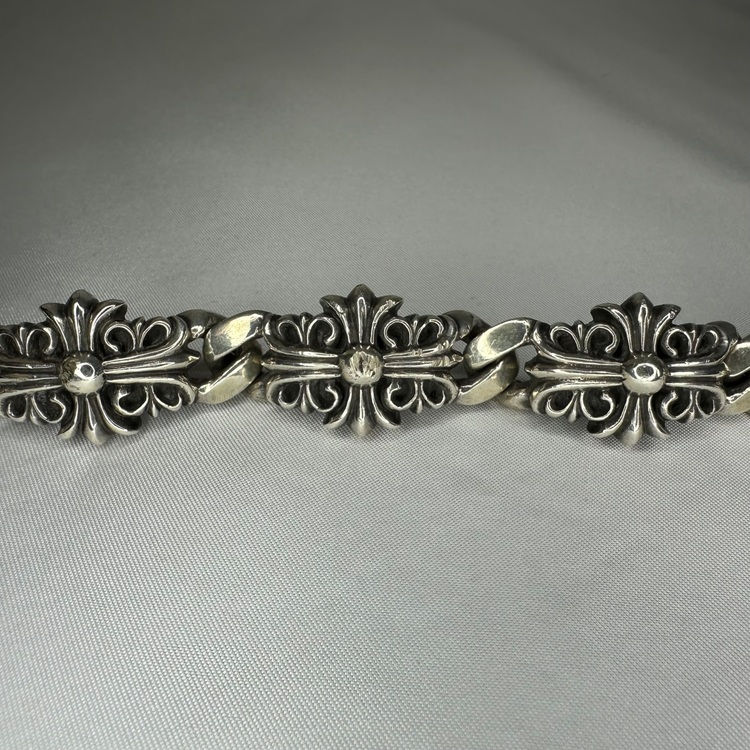 クロムハーツ キーパー ブレスレット 4LINK（古着・ファッション）の商品画像 - 査定依頼日：2025年10月7日 - 最高査定価格：50,000円