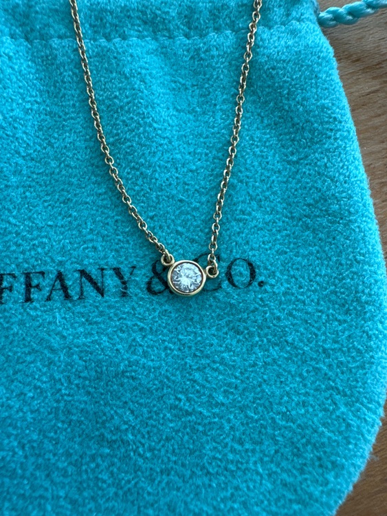 ティファニーバイザヤードネックレス（金・貴金属）の商品画像 - 査定依頼日：2025年8月4日 - 最高査定価格：30,000円