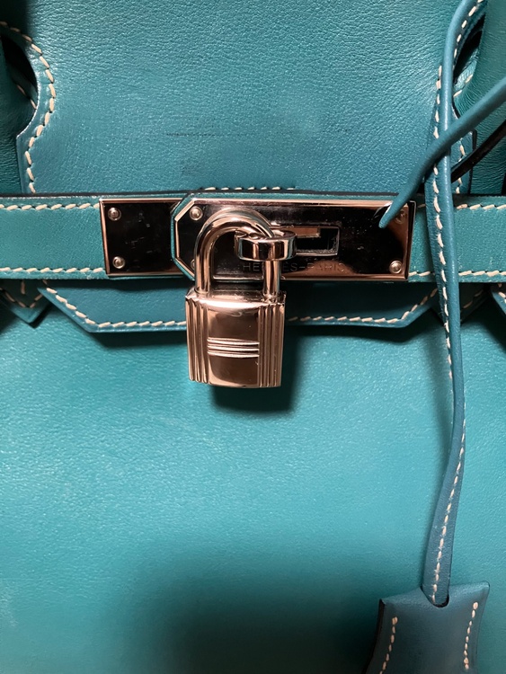 エルメス バーキン30 ブルージーン ⬜︎K刻印（ブランドバッグ）の商品画像 - 査定依頼日：2026年2月21日 - 最高査定価格：1,400,000円