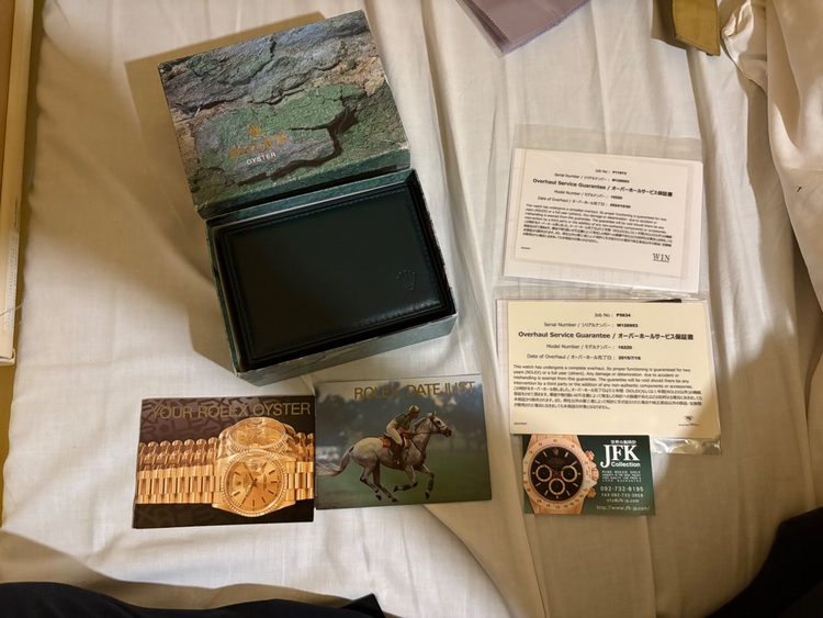 ロレックス デイトジャスト 16220（高級時計）の商品画像 - 査定依頼日：2025年7月7日 - 最高査定価格：720,000円