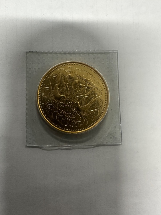 御在位60年　拾万円金貨（金・貴金属）の商品画像 - 査定依頼日：2026年2月27日 - 最高査定価格：533,480円