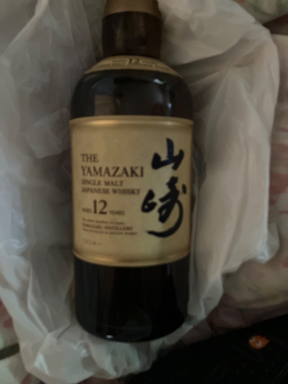 ウイスキー サントリー山崎 （お酒）の商品画像 - 査定依頼日：2025年8月29日 - 最高査定価格：18,500円
