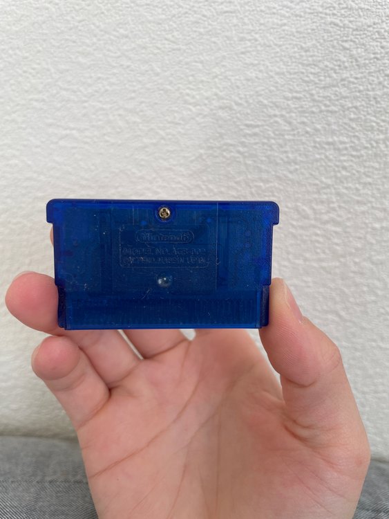 ゲームボーイアドバンス　ポケットモンスターサファイア（ゲーム機本体・ゲームソフト）の商品画像 - 査定依頼日：2023年1月30日