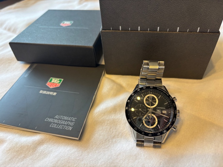 タグホイヤー カレラ 1（高級時計）の商品画像 - 査定依頼日：2025年10月11日 - 最高査定価格：200,000円