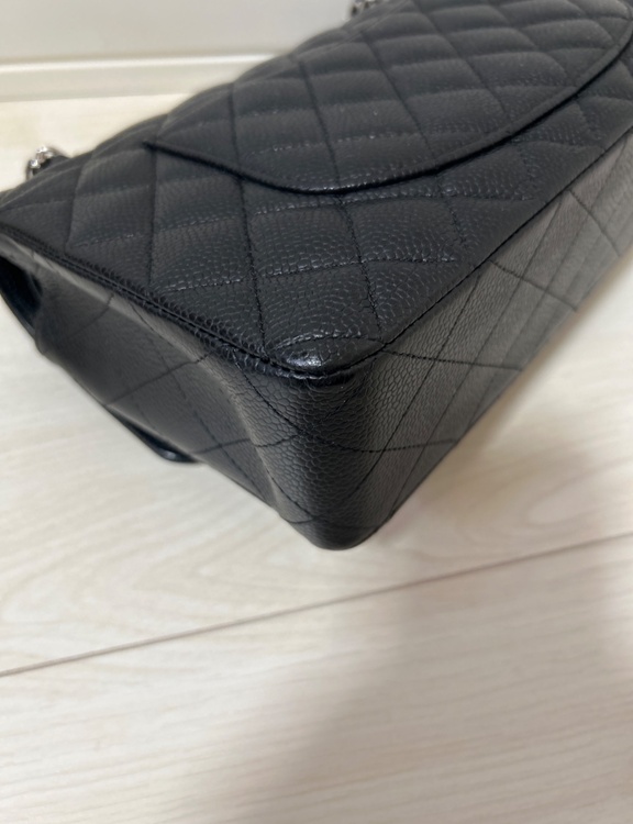 ダブルフラップ25cm キャビアスキン（ブランドバッグ）の商品画像 - 査定依頼日：2026年1月13日 - 最高査定価格：840,000円