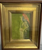 弥勒菩薩　全　和凰　油彩4号　真作 420✖️360✖️65（美術品・骨董品）の商品画像 - 査定依頼日：2026年7月5日 - 最高査定価格：21,000円