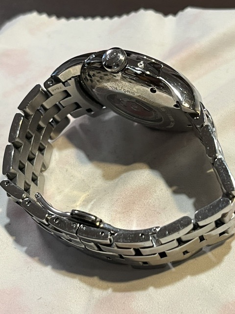 ORIS アートリエ ムーンフェイズ 581 7546 4051（高級時計）の商品画像 - 査定依頼日：2026年8月28日 - 最高査定価格：100,000円