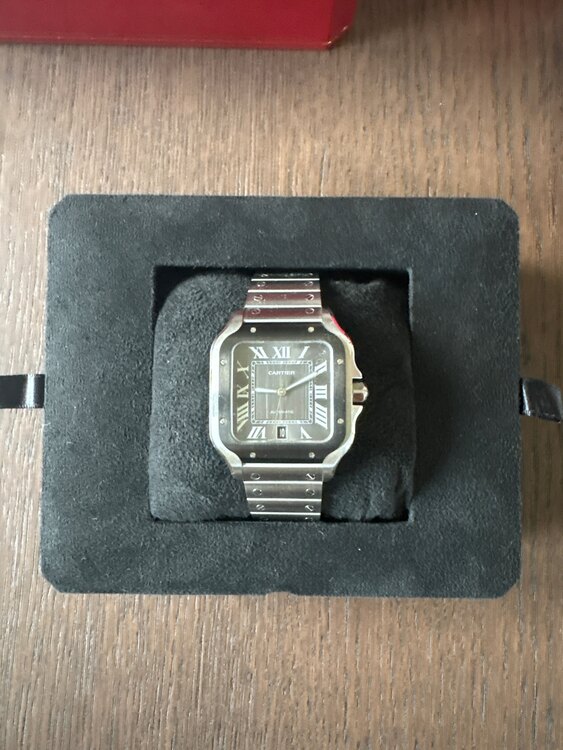 カルティエ サントス WSSA003（高級時計）の商品画像 - 査定依頼日：2025年5月28日 - 最高査定価格：900,000円