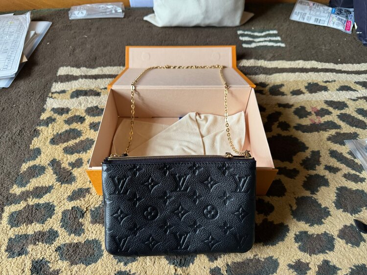 ポシェット ドゥーブル モノグラムアンプラント ノワール ショルダーバッグ （ブランドバッグ）の商品画像 - 査定依頼日：2025年5月28日 - 最高査定価格：140,000円