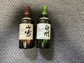 山崎NV 10本　白州NV4本（お酒）の商品画像 - 新品 - 査定完了日：2026.01.19 - 最高査定価格：129,000円
