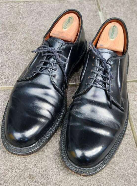 Alden　オールデン　BEAMS別注　9901　コードバン　プレーントゥ（古着・ファッション）の商品画像 - 査定依頼日：2025年3月21日 - 最高査定価格：20,000円