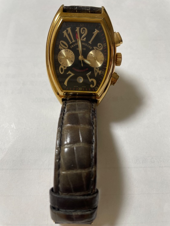 フランクミュラー コンキスタドール 8000SC（高級時計）の商品画像 - 査定依頼日：2025年9月5日 - 最高査定価格：260,000円