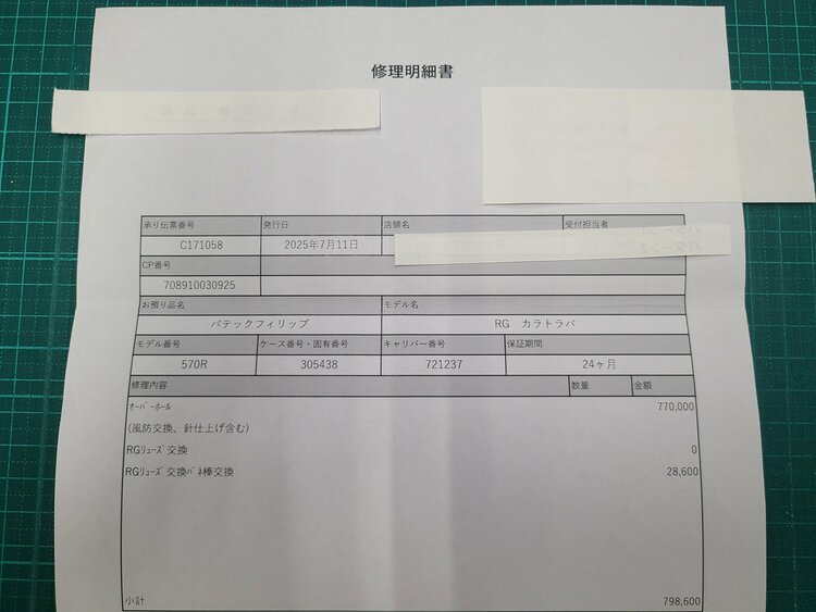 パテックフィリップ カラトラバ 570R（高級時計）の商品画像 - 査定依頼日：2026年4月23日 - 最高査定価格：4,200,000円