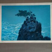 東山魁夷「潮音」（美術品・骨董品）の商品画像 - 査定依頼日：2026年2月8日 - 最高査定価格：10,000円