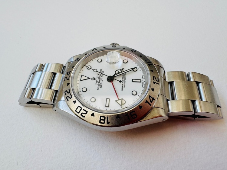 エクスプローラー2 ホワイト（高級時計）の商品画像 - 査定依頼日：2025年11月16日 - 最高査定価格：1,200,000円