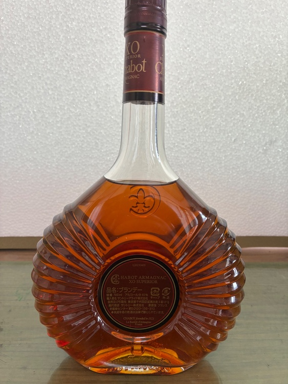 シャボーXO（お酒）の商品画像 - 査定依頼日：2026年1月15日 - 最高査定価格：800円