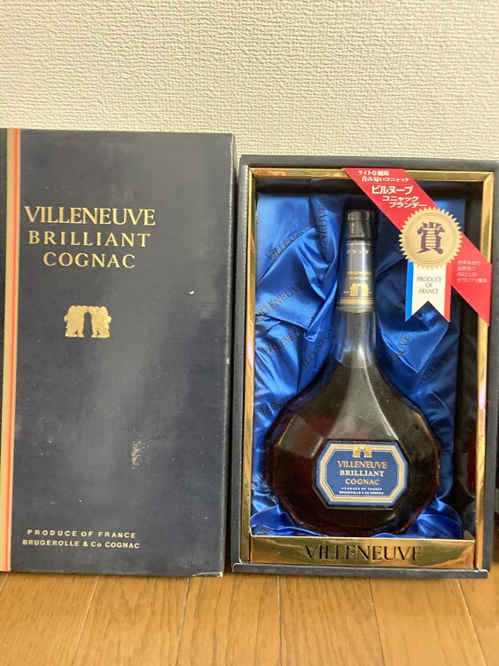 ビルヌーブ（お酒）の商品画像 - 査定依頼日：2025年4月1日 - 最高査定価格：100円