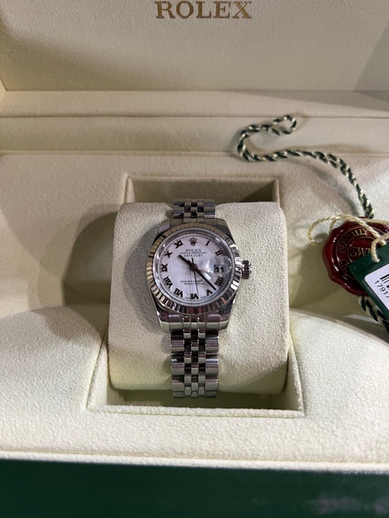 ロレックス デイトジャスト 17917（高級時計）の商品画像 - 査定依頼日：2026年3月19日 - 最高査定価格：1,100,000円