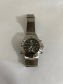 ブルガリ ディアゴノ SD38SGMTディアゴノプロフェッショナルスクーバGMT3タイムゾーンSSブラック（高級時計）の商品画像 - 査定依頼日：2025年5月11日 - 最高査定価格：180,000円