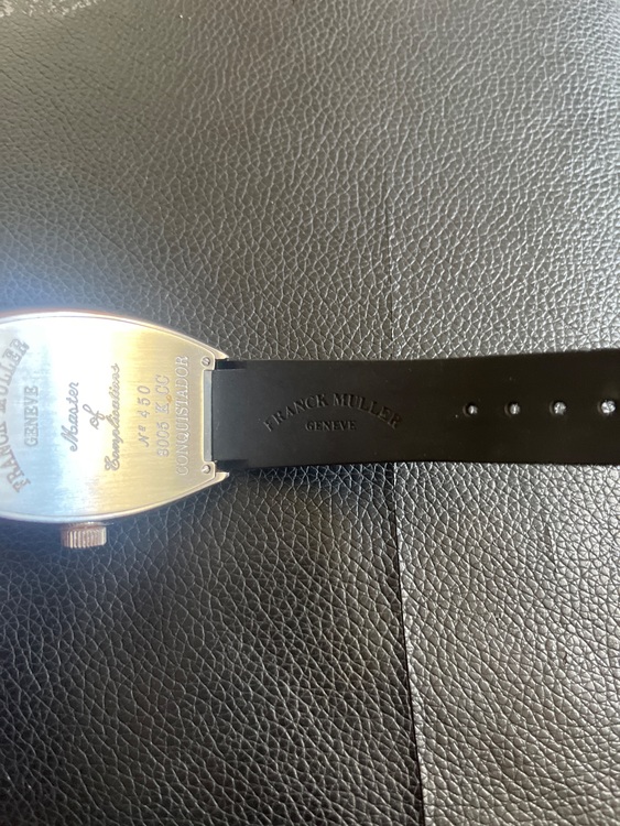 フランクミュラー コンキスタドール 8005KCc（高級時計）の商品画像 - 査定依頼日：2025年9月14日 - 最高査定価格：330,000円