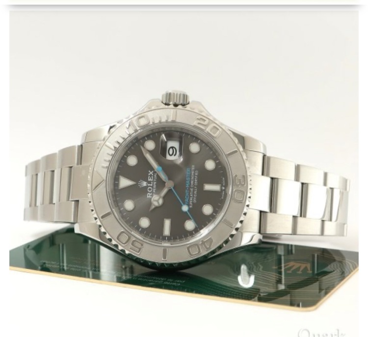 ロレックス ヨットマスター ヨットマスター40 ダークロジウム ストレートダイヤル 2021年製  （高級時計）の商品画像 - 査定依頼日：2025年11月2日 - 最高査定価格：2,210,000円