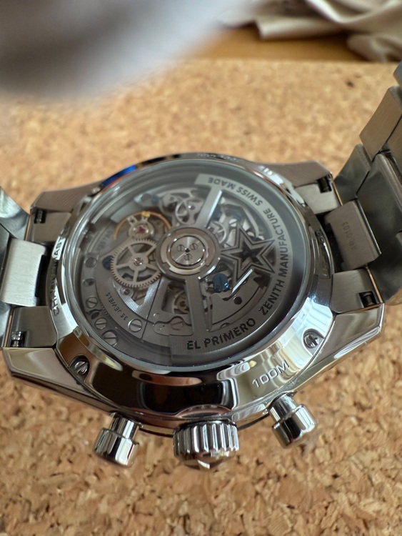 ゼニスクロノマスタースポーツ（高級時計）の商品画像 - 査定依頼日：2025年7月16日 - 最高査定価格：850,000円