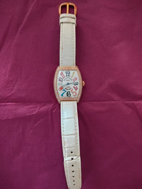 フランクミュラー トノウカーベックス （高級時計）の商品画像 - 査定依頼日：2026年1月22日 - 最高査定価格：600,000円