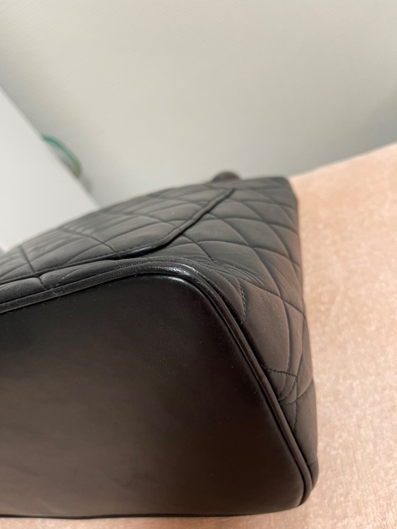 復刻トート　ラムスキン　黒（ブランドバッグ）の商品画像 - 査定依頼日：2025年7月28日 - 最高査定価格：90,000円