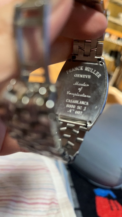 フランクミュラー カサブランカ （高級時計）の商品画像 - 査定依頼日：2025年6月26日 - 最高査定価格：195,000円