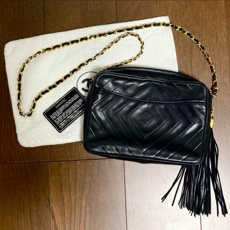 CHANEL タッセルチャーム チェーンショルダー（ブランドバッグ）の商品画像 - 査定依頼日：2025年9月17日 - 最高査定価格：120,000円