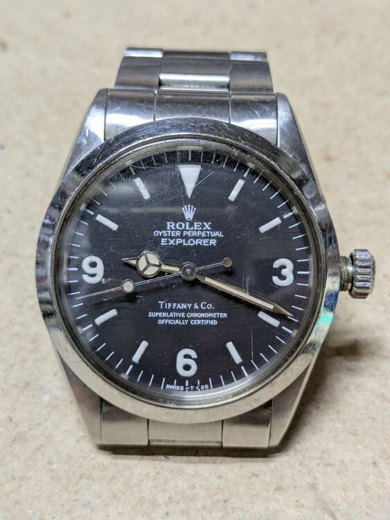 ロレックス エクスプローラー 1016（高級時計）の商品画像 - 査定依頼日：2025年11月17日 - 最高査定価格：4,000,000円