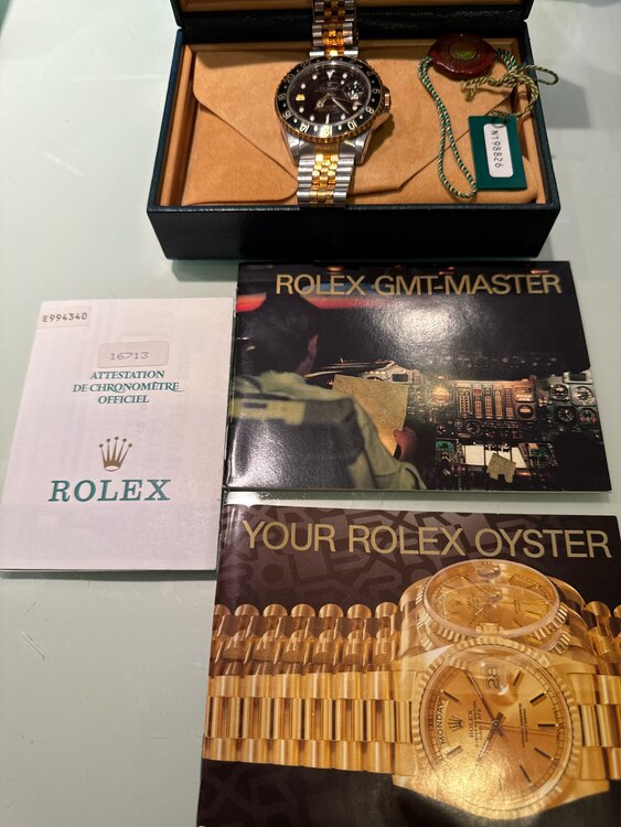 ロレックス GMTマスター 1671（高級時計）の商品画像 - 査定依頼日：2025年2月16日 - 最高査定価格：1,650,000円