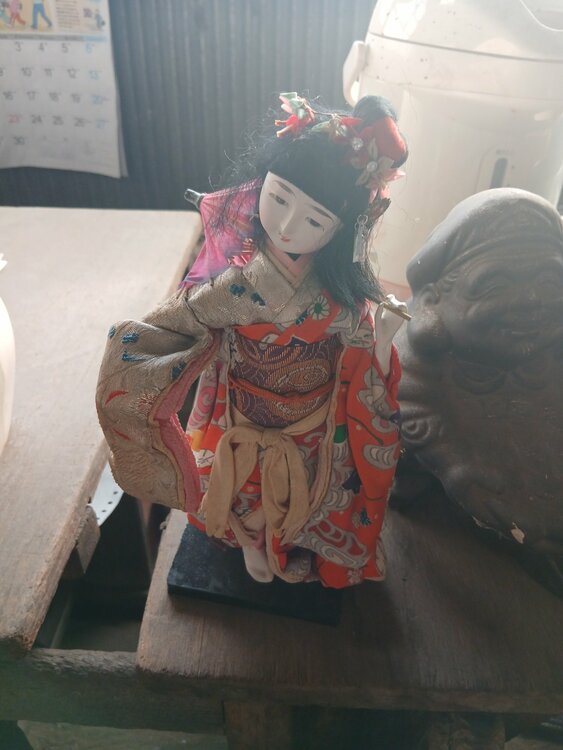 日本人形（美術品・骨董品）の商品画像 - 査定依頼日：2026年1月19日 - 最高査定価格：1,000円