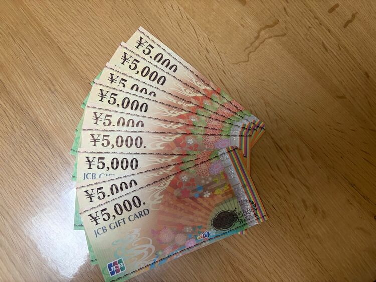 JCB　GIFT　CARD（チケット・金券）の商品画像 - 査定依頼日：2025年9月25日 - 最高査定価格：36,000円