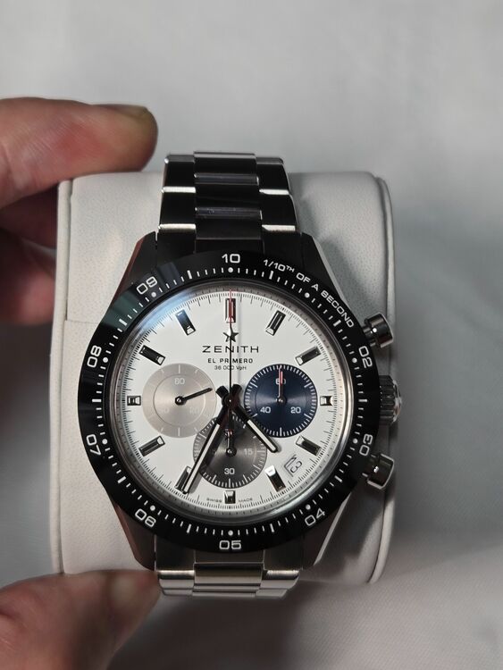 ゼニス クロノマスタースポーツ ウォッチ エルプリメロ Chronomaster（高級時計）の商品画像 - 査定依頼日：2025年9月26日 - 最高査定価格：930,000円