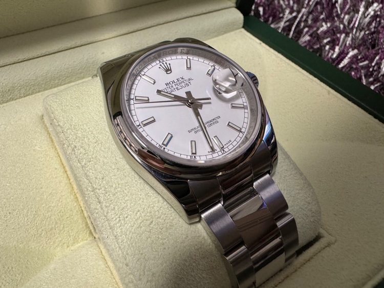 ロレックス デイトジャスト 11620（高級時計）の商品画像 - 査定依頼日：2025年8月9日 - 最高査定価格：810,000円