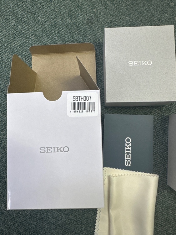 SEIKO サファイアガラス内面無反射コーティング SBTH007（高級時計）の商品画像 - 査定依頼日：2026年8月26日 - 最高査定価格：14,000円