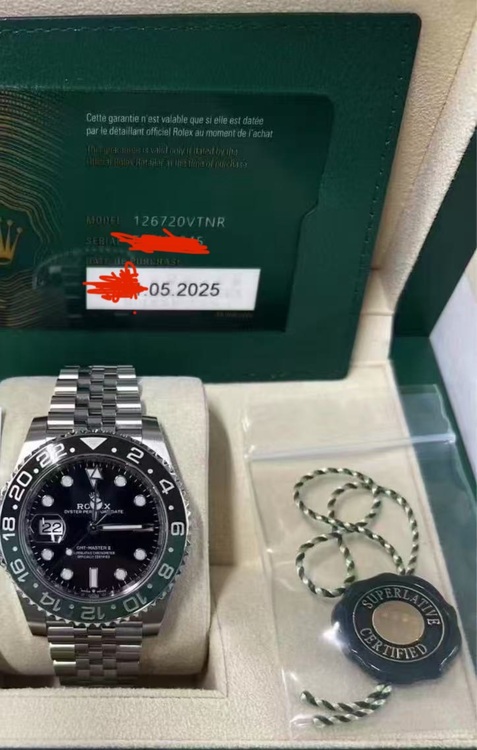 126720VTNR（高級時計）の商品画像 - 査定依頼日：2025年6月26日 - 最高査定価格：26,400,000円