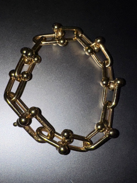 金ブレスレット（金・貴金属）の商品画像 - 査定依頼日：2025年11月22日 - 最高査定価格：350,000円