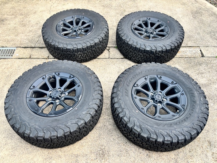 BFGoodrich 17インチホイールセット　JEPPESEN MJCR216（自転車）の商品画像 - 査定依頼日：2025年11月10日 - 最高査定価格：50,000円