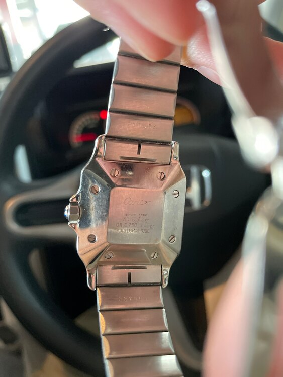 カルティエ サントス AC2380（高級時計）の商品画像 - 査定依頼日：2025年3月23日 - 最高査定価格：500,000円