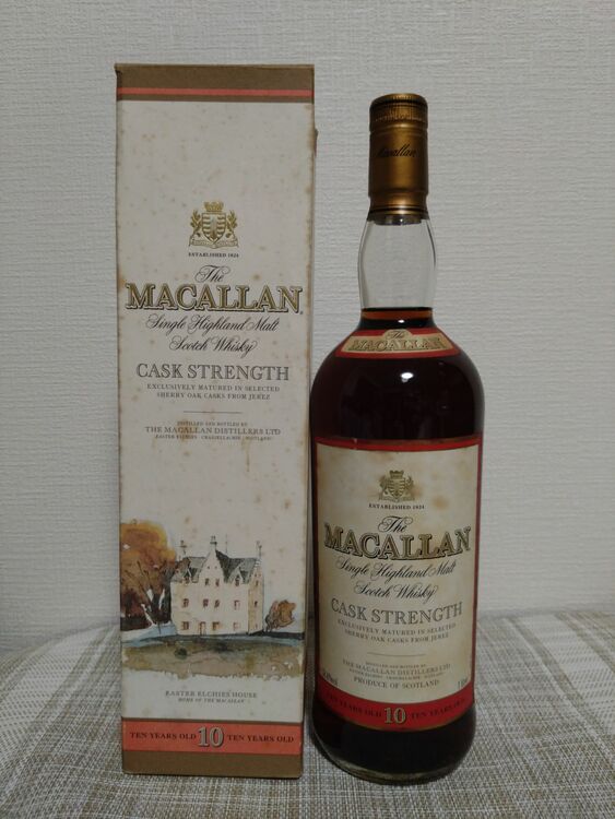 マッカラン10年　1000ml（お酒）の商品画像 - 査定依頼日：2025年7月27日 - 最高査定価格：1,112,000円