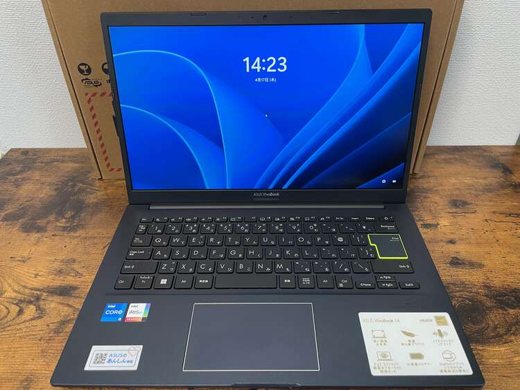 ASUS　VivoBook　X413EA-EB1953WS（PC・タブレット）の商品画像 - 査定依頼日：2025年4月17日 - 最高査定価格：4,000円