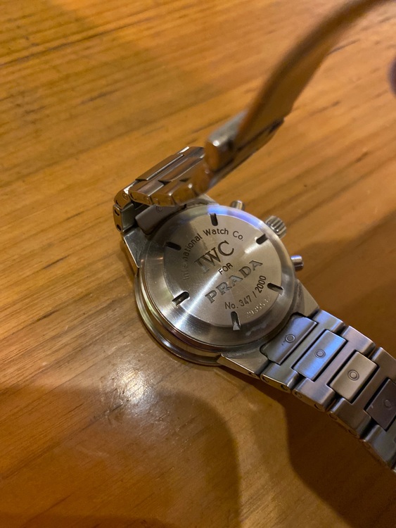 IWC その他 IW3708 forPRADA（高級時計）の商品画像 - 査定依頼日：2025年6月11日 - 最高査定価格：420,000円