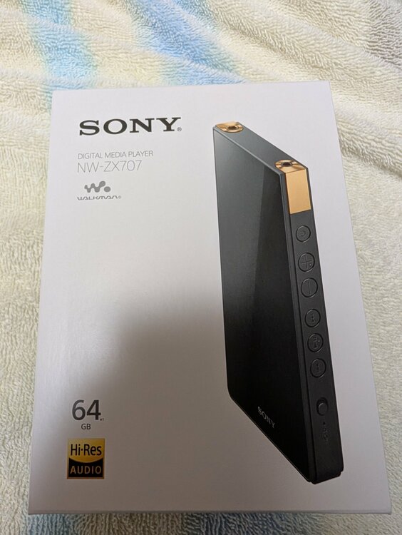ソニーNWZX707（オーディオ・スピーカー）の商品画像 - 査定依頼日：2026年2月24日 - 最高査定価格：42,100円