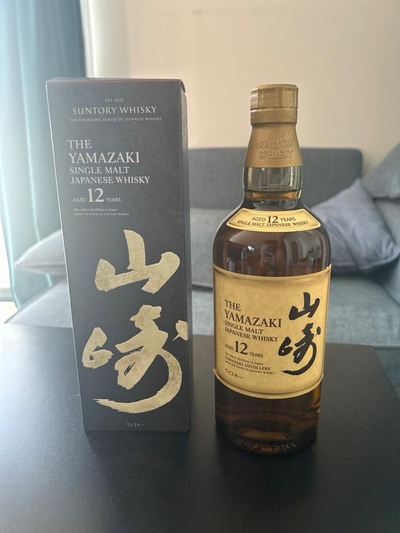 山崎12年シングルモルト（お酒）の商品画像 - 査定依頼日：2026年2月1日 - 最高査定価格：19,500円