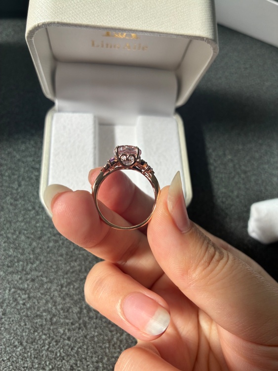 k18PGクンツァイトリング（金・貴金属）の商品画像 - 査定依頼日：2026年3月10日 - 最高査定価格：300,000円